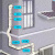 安达通 pvc空调管槽 中央空调专用线槽管遮挡装饰管保护套管 直接100*65mm