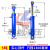 5吨油缸双向63缸径液压油顶液压缸泵站动力单元改装小型液压油缸 63*1300（实心电镀）