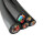 YC橡套线电焊机电缆线2 3 6芯 软电线1.5 2.5 4 6 10平方  YC 3*10+1*6