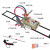 京工京选 改进型半自动火焰切割机小乌龟轨道切割机割圆机 CG1-30