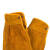 先锋连  电焊牛皮袖套焊工护袖牛皮防烫耐高温 劳保防护袖套耐磨隔热 黄色58cm