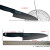 FOREVER锋爱华日本原装进口黑色陶瓷刀 菜刀 BNC系列 刃长143mm/160mm BNC -16