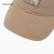 Calvin Klein Jeans【520母亲节礼物】男女ck字母绣片纯棉鸭舌帽棒球帽K509904 268-咖色 OS