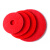 红色百洁垫 19寸红色清洁布直径48cm 5片装 洗地机圆磨片 配洗地机针盘用