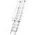 阁楼楼梯高扶手安全爬梯折叠专用梯子上房顶可定制伸缩 超厚11步加长扶手款直梯