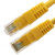 康普COMMSCOPE 六类CAT6非屏蔽RJ45网络成品跳线28AWG 5米1859536-5黄色CM外皮