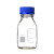 GL45蓝盖瓶玻璃丝口试剂瓶100/250/500/1000/2000mL 透明棕色螺口带刻度色谱流 250mL 透明 GL45