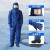美康 低温防护服液氮防护服抵御寒冷加气站冷冻室保暖工作服 普通款-配置透明视片 M码