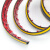 海斯迪克 HKL-181 PVC线槽阻燃防踩明装 软线槽 1米价 5厘米-黄黑