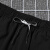 稻草人（MEXICAN）五分短裤男夏季韩版潮流印花裤衩男士运动沙滩裤子男裤 黑色 XL