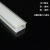LED线条灯1公分小款办公硬灯条灯带铝槽嵌入式展厅定制长条装饰灯 2212带边宽2.2厘米