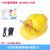 沁度多功能双风扇安全帽防水风力大可以充电夏季凉爽工地用安全帽带风扇 黄色双风扇充电款