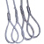 得豫工品 钢丝绳吊索具 起重工具钢缆钢索吊具 单位：条  15mm2T3M 