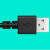 USB连接器 KB-N9100 黑色 有线键鼠套装 全尺寸 30天