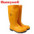 霍尼韦尔75707安全靴PVC安全防护靴防砸耐油 黄色40码JDF