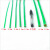 跃棠 绿皮包塑钢丝绳晾衣绳果园围栏拉线钢丝绳 起重钢丝绳 绿色 2.5毫米（10公斤约800米）  一卷价