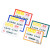 洛港 A6磁卡套10个 颜色备注 磁性硬胶套文件保护套卡K士软磁帖卡片套磁胶套分类展示牌