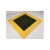 爱柯部落 PVC工业地板砖转角 搭配购买 单独购买不发货 12cm*12cm*6.5mm 黄色 价格单位：片