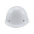 忽风玻璃钢帽子工地国标白色建筑施工夏季透气男头盔定制logo印字 619 新国标 塑钉 红色