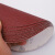 贝傅特 拉绒红砂背绒片 木材打磨片拉绒片植绒砂纸砂纸圆盘背绒 230mm（80目）12片/盒 