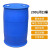 工业胶油桶 200升化工塑料圆桶 双环柴油桶 加厚闭口桶 大蓝桶 200L大桶周转车 200升单环桶