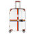 旅游行李箱十字打包带加长捆绑带托运包加固带旅行箱绑带用品 红白蓝条色十字无锁
