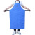 佳护耐低温防液氮围裙LNG加气站冷冻围裙加厚防寒防冻围裙防护服 蓝色液氮围裙（105*65cm左右） 