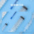 定制 一次性注射器 无针头注射器实验室用一次性塑料粗口针筒冲洗取样灌注器 独立包装20ml(5支)