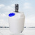 穆运 塑料加药搅拌桶化工溶液桶 300L+220V搅拌机PE加药箱污水处理加药装置
