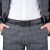 极为（JEVI）男士皮带男自动扣牛皮休闲腰带商务裤带JWYD-20191106  黑色 115cm