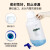 塑料放水桶实验室用蒸馏去离子纯水桶用水桶下口瓶龙头瓶25L 湘玻 (中性料)蓝盖透明试剂瓶250ml 1个