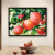 林格印象新中式苹果装饰画餐厅饭厅墙壁餐桌墙面背景厨房壁画水果客厅墙画 W161 装好框30*40厘米单幅价