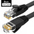 Cable Cat6 Lan Cable UTP RJ45 Net Flat Cable-Black扁线 0.5m
