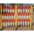 电力绝缘施工围栏玻璃钢圆管伸缩围栏可移动警示隔离带伸缩带护栏 红白1.2*5米