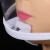 梓萤岔口罩适用于专用厨师透明微笑厨房定制食堂塑料餐饮餐厅防雾口水飞 白色防雾1盒10个(可循环使用)