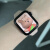 雷米瑞原装适用iwatch8表带apple watch s9苹果手表带s8s7液态硅胶s65蝴 粉砂色 iWatch s4/5/6/SE【44mm】
