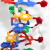 DNA模型演示生物链球形双螺旋 蛋白质模型教学学校老师基因用 白色
