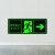 印苼荟 楼梯应急疏散消防标识安全出口指示牌14*36CM PVC夜光贴纸5张装