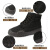 搏峰（BOFENG）保暖御寒特训鞋 防滑耐磨户外登山鞋劳动棉鞋 黑色 2022棉 黑色 40