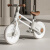 一巡新款儿童平衡车无脚踏自行车2-3-4岁宝宝滑行车学步车滑步车 绿色 十寸
