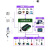 遥控开关4G网口wifi远程控制器sim卡水泵农业变频器电源灯光亮化 CX-5102L