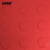 安赛瑞 PVC塑料拼接地垫 仓库车间走廊橡胶防滑垫 长50宽50cm圆点纹红色 27005