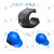 初构想（CHUGOUXIANG）头灯支架 安全帽夹子战术头盔电筒侧灯夹子手电卡扣韩式消防头盔 打孔A (20-27毫米)