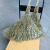 户外大卫物业大竹扫把清洁马路工地加大铁扫帚铁丝带叶竹苕帚 加大加密竹扫把 1把