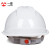 一盾免费印字 一盾安全帽工地施工男领导建筑工程电力头盔定制logo印字 白色 V型透气