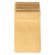 稳斯坦 W5620 (100只)黄牛皮镀铝箔自立自封袋 茶叶干果食品包装密封袋子 23*35+5