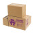 包装纸箱纸盒快递包装飞机盒硬纸箱批发打包纸箱子搬家 5号(290mmx170mmx190mm) (三层)紫色