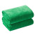兰诗（LAUTEE）DA1079 加厚纤维毛巾定制毛巾吸水巾 绿色 30*60cm 10条装