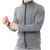 久臻 ZSF198 单面针织防割服 防身安保防刺夹克衫 灰色长袖 XL 