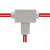 臻工品 T型线夹导线分流器电线三通接头T型接线端子 16-70（T-70） 一个价
